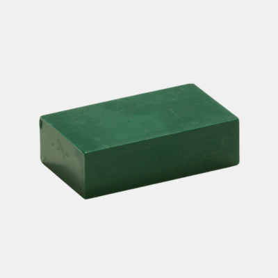 Encaustic Wasblokje No:07 Grasgroen (Verzadigd), de klassieke, diepe groene kleur.