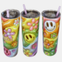 Bedrukte Tumbler met vrolijke Smiley design - Enjoykado Bedrukte Tumbler met vrolijke Smiley design, BPA vrij - Enjoykado