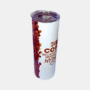 Bedrukte Tumbler coffee met tekst - Enjoykado Bedrukte Tumbler met Coffee en tekst Design