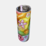 Bedrukte Tumbler met vrolijke Smiley design - Enjoykado Bedrukte Tumbler met vrolijke Smiley design, BPA vrij met deksel - Enjoykado