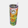 Bedrukte Tumbler met vrolijke Smiley design - Enjoykado Bedrukte Tumbler met vrolijke Smiley design - Enjoykado