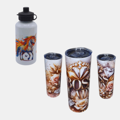 Bedrukte Tumblers en drinkflessen product foto-Enjoykado
