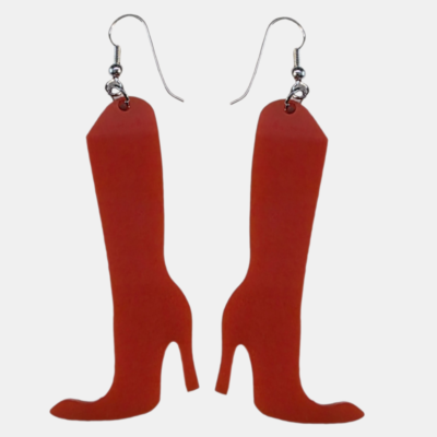 Laarsvormige oorbellen Oorbellen in de vorm van een laars, trendy accessoire voor dames