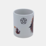 Bedrukte keramische mok met unieke print Good witch, 330 ml, sublimatie
