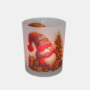 Frozen Waxinelichthouder-Kerst Gnoom met kerstboom -Enjoykado Voeg een elegant accent toe aan je interieur met deze waxinelichthouder Frozen glas, bedrukt met Kerst Gnoom met kerstboom