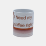 Bedrukte mok Kat en Muis met Quote Bedrukte keramische mok met unieke print Kat en Muis, 330 ml, sublimatie