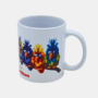 Bedrukte mok Vreemde Vogels met Quote Bedrukte keramische mok met unieke print met Vreemde Vogels en Quote Relax, 330 ml, sublimatie