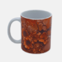 Bedrukte mok Vos met bloemen 1 Bedrukte keramische mok met unieke print Vosje met bloemen 1, 330 ml, sublimatie