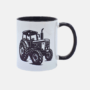 Bedrukte mok met Tractor Bedrukte keramische mok met unieke print van een Tractor, 330 ml, sublimatie