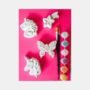Diy Schilderpakket Eenhoorns, vlinder en sterretje van porseleingips en verf