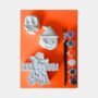 Diy schilderpakket Halloween met kwastjes en verf